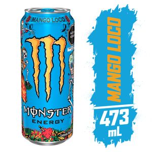 Bebida Energizante MONSTER Energy Mango Loco Lata 473ml