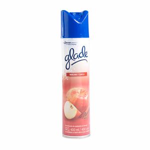 Ambientador en Aerosol GLADE Manzana y canela Botella Frasco 400ml