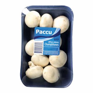 Champiñones Enteros PACCU Bandeja 200g