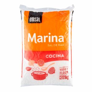 Sal Marina EMSAL Cocina Bolsa 1Kg