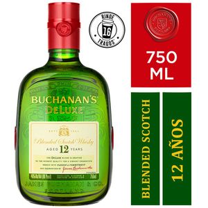 Whisky BUCHANAN'S Deluxe 12 años Botella 750ml