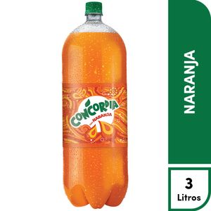 Gaseosa CONCORDIA Naranja Botella 3L