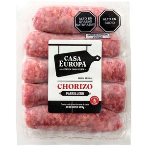 Chorizo Parrillero CASA EUROPA Paquete 500g