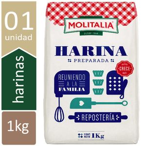 Harina MOLITALIA Preparada Bolsa 1kg