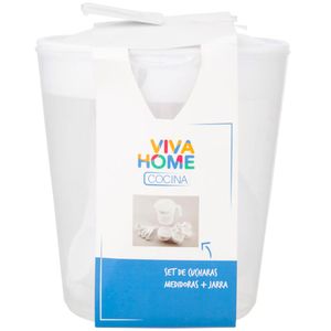 Set de Cucharas Medidoras + Jarra VIVA HOME