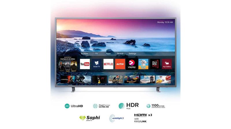 Televisor Philips Led 65 Uhd 4k Smart Tv Pud6703 Vivanda Vivanda Online Piensa Fresco Productos De Alta Calidad
