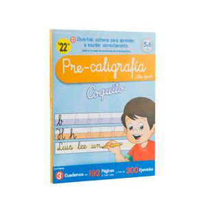 Libro COQUITO Pre Caligrafía Bolsa 3un