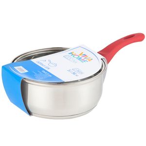 Cacerola con Mango Rojo VIVA HOME 18cm