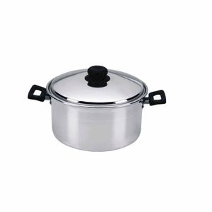 Olla Pulida Con Tapa De Vidrio N° 26 Festejo