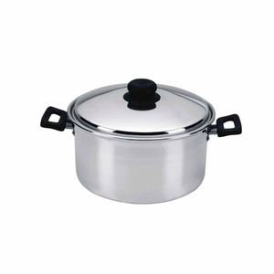 Olla Pulida Con Tapa De Vidrio N° 20 Festejo