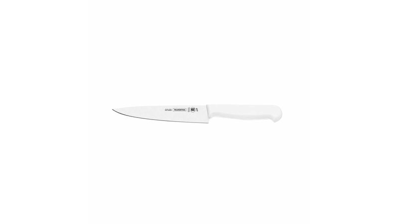 Cuchillo para carne mango blanco 8pulg