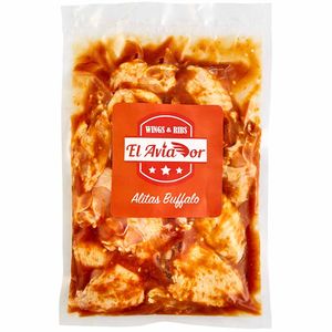 Alitas de Pollo Buffalo Maceradas EL AVIADOR Bolsa 16un