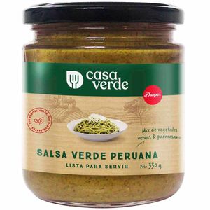 Salsa Verde Peruana CASA VERDE Frasco 330g