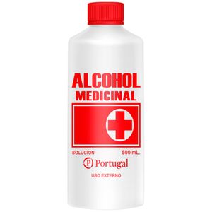 Alcohol Medicinal PORTUGAL de 70° Frasco 500ml