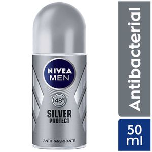 Desodorante en Roll On para Hombre NIVEA Silver Protect Frasco 50ml