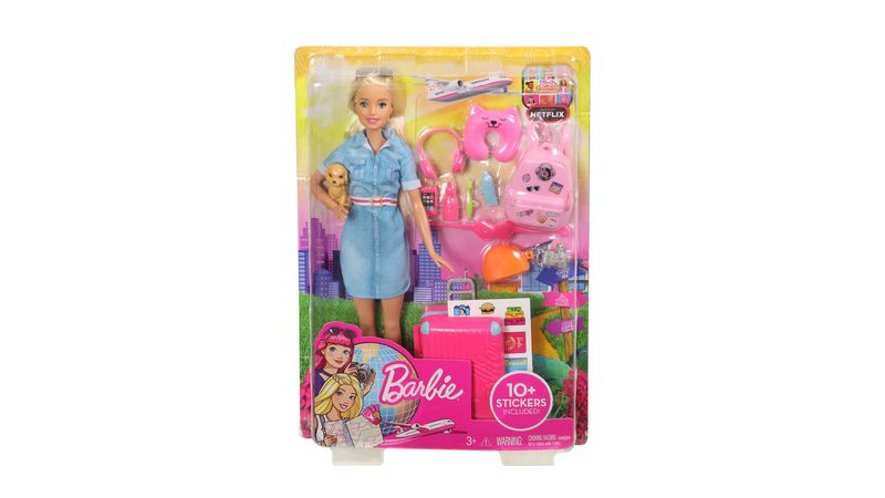 Barbie Explora y Descubre Barbie Viajera