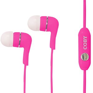 Audífonos In Ear COBY CE101/PK Rosado