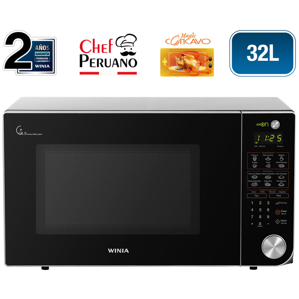 Horno Microondas SAMSUNG 31L AME1114TW Blanco - USB SAC