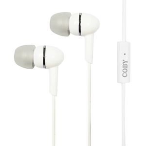 Audífonos In Ear COBY CE102/WH Blanco
