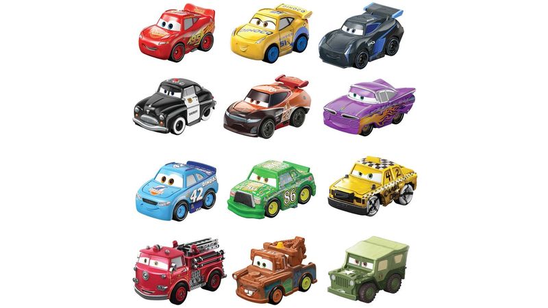 Cars mini nuturious racers juguettos
