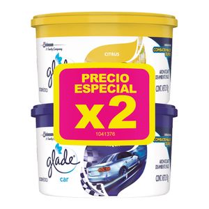Repuesto de Ambientador para Automóvil GLADE Gel Car  Pack x 2un