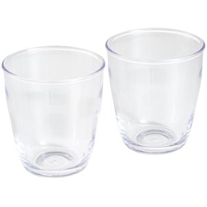 Set de Vasos VIVA HOME Acrílico 2pzas