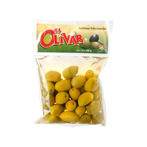 Aceitunas Verdes EL OLIVAR con Pepa Bolsa 240g