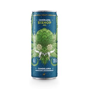 Cerveza CANDELARIA Sixhop Lata 355ml