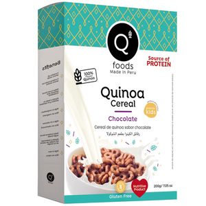 Cereal de Quinua Q FOODS Natural Caja 200g