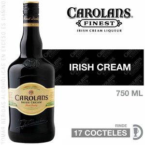 Licor de Crema CAROLANS Irish Cream Botella 750ml