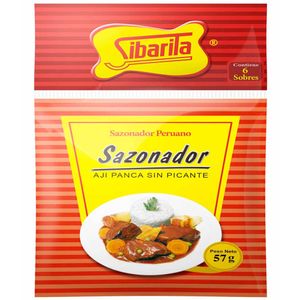 Sazonador SIBARITA Sobre 57g Bolsa 6un