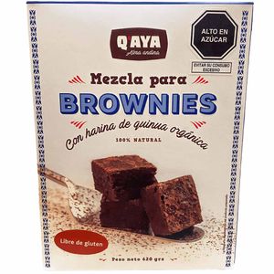 Pre Mezcla para Brownies QAYA con Panela Caja 480g