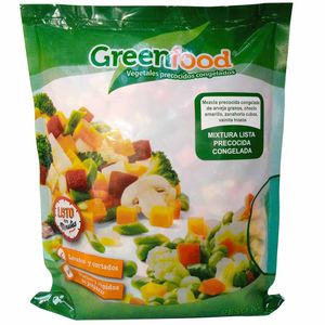 Mix Lista Precocida Congelada GREEN FOOD Bolsa 400g