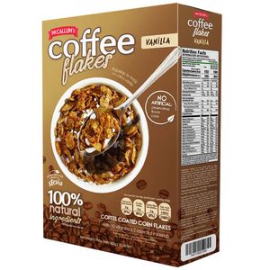 Cereal MCCALLUM'S Coffe Flakes Vainilla Caja 300g