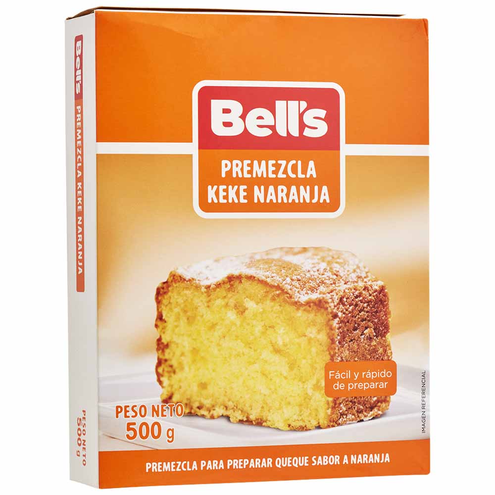 Mezcla en Polvo BELL'S Keke de Naranja Caja 500g | Vivanda