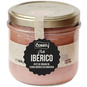 Paté COREN de Cerdo Ibérico Frasco 160g