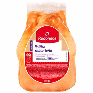 Pollo Entero Aderezo Leña REDONDOS Paquete 1Kg