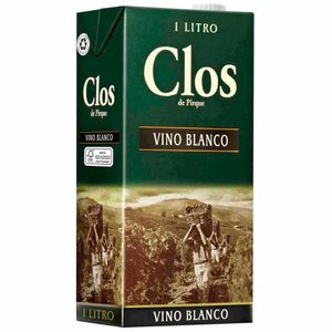 Vino CLOS DE PIRQUE Vino Blanco Resrva Caja 1L