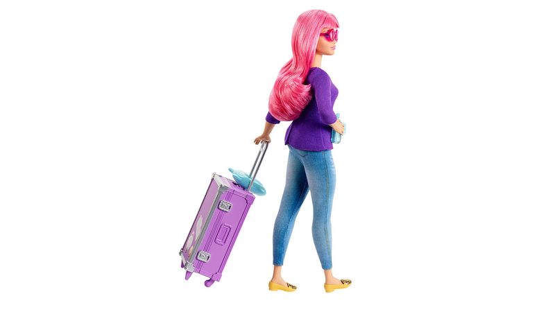 Barbie viaja y online explora