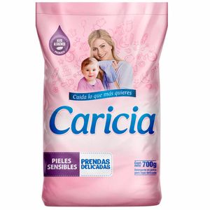 Detergente en Polvo CARICIA Rosa Ropa Delicada Bolsa 700g