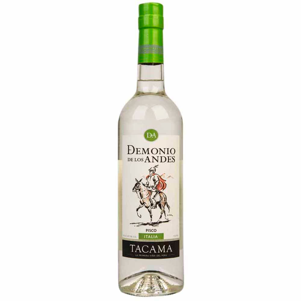 Pisco TACAMA Demonio de los Andes Italia Botella 700ml | Vivanda