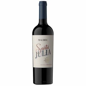 Vino SANTA JULIA Malbec Botella 750ml