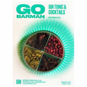 Complemento para Licor GO BARMAN Botánicos Gin Tonic Paquete 16g