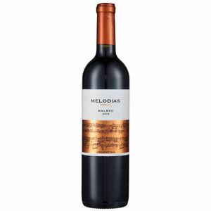 Vino MELODÍAS Malbec Botella 750ml