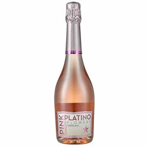 Espumante PLATINO FLOWERY Pink Moscato Botella 750ml