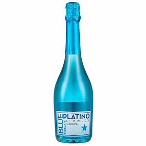 Espumante PLATINO FLOWERY Blue Moscato Botella 750ml