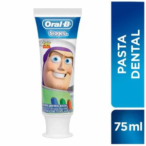 Pasta Dental ORAL-B Stages Chicle Tubo 75ml