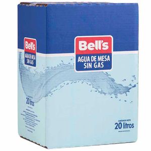 Agua BELL'S Caja 20L