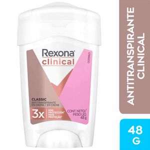Desodorante en Barra para Mujer REXONA Clinical Frasco 48g