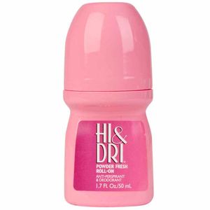 Desodorante para mujer en Roll On para Mujer HI & DRI Power Fresh Frasco 50ml